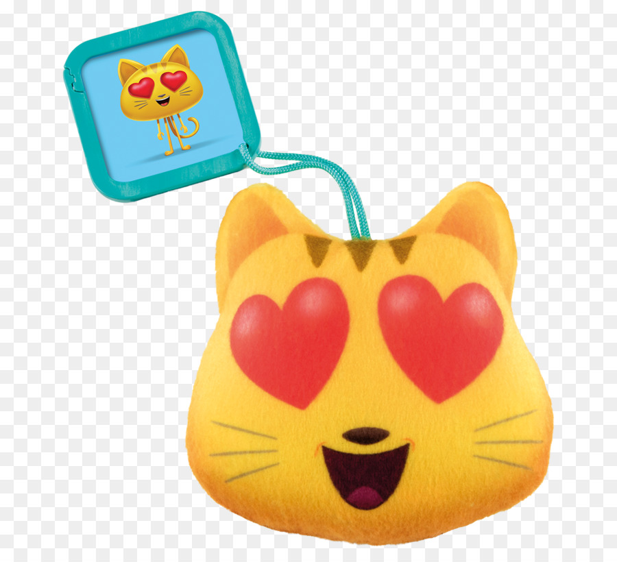 Emoji De Gato，Olhos De Coração PNG