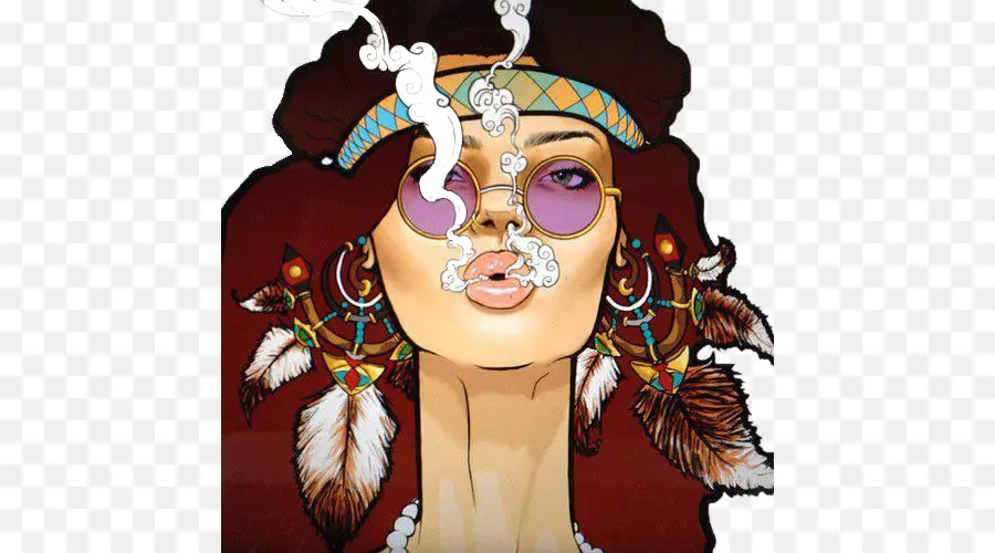 Hippie，Desenho PNG
