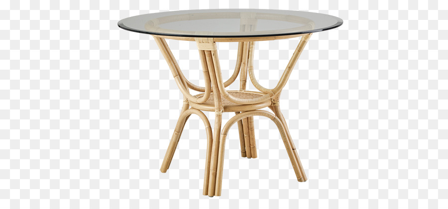 Mesa Redonda De Vidro，Rattan PNG