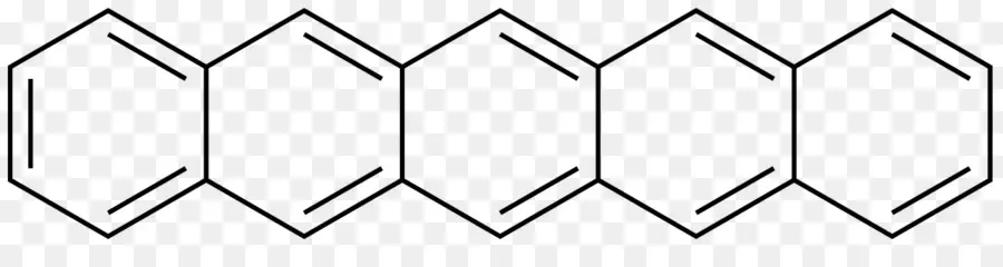 Pentacene，Molécula PNG