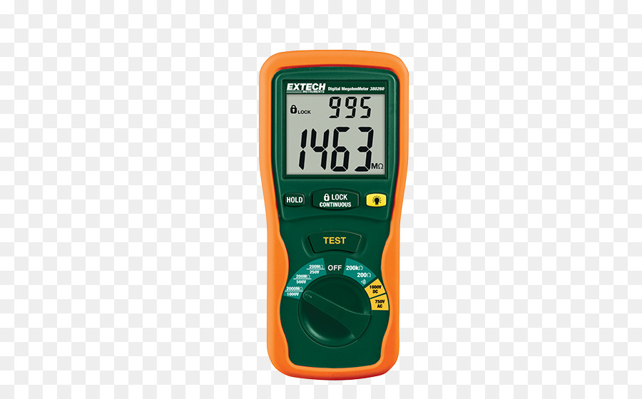 Megohmmeter，Extech Instruments PNG