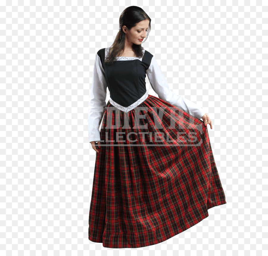 Tartan，Vestido PNG