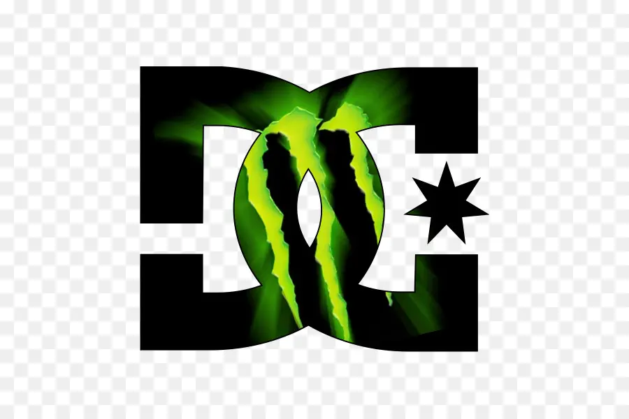 Logotipo Do Monstro Dc，Verde PNG