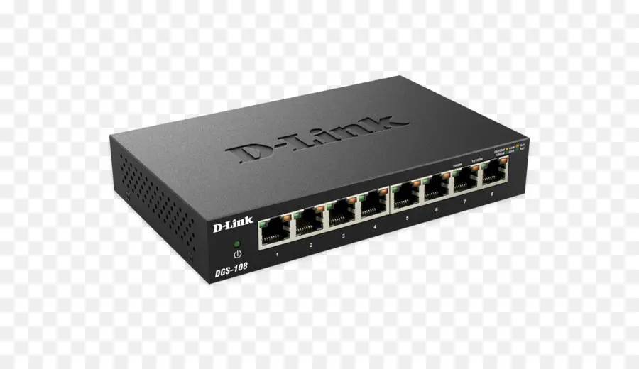 Switch De Rede，Gigabit Ethernet PNG