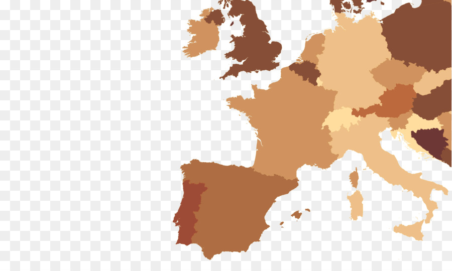 Mapa Da Europa，Continente PNG