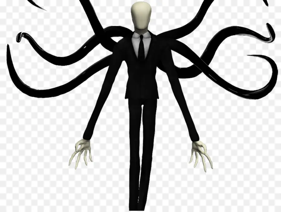 Slenderman，Slender Oito Páginas PNG