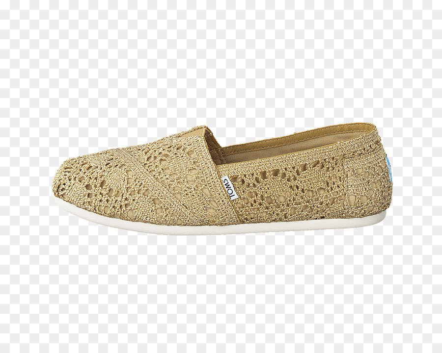 Slipon Sapato，Ouro PNG