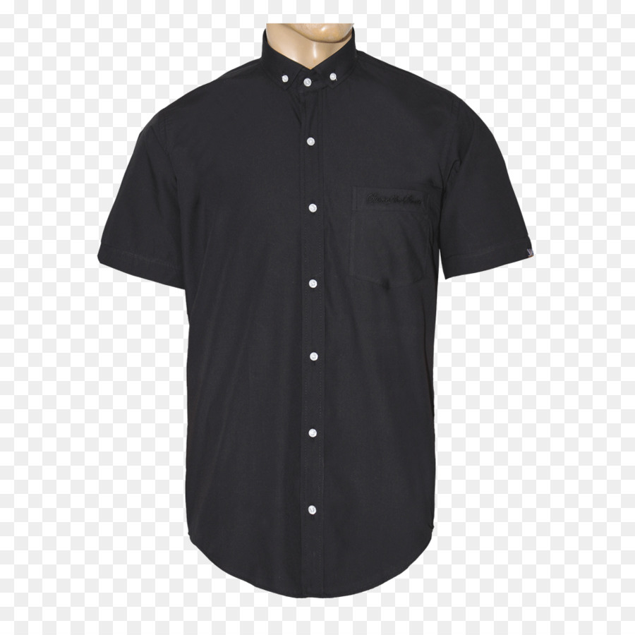 Camisa Preta，Botão PNG