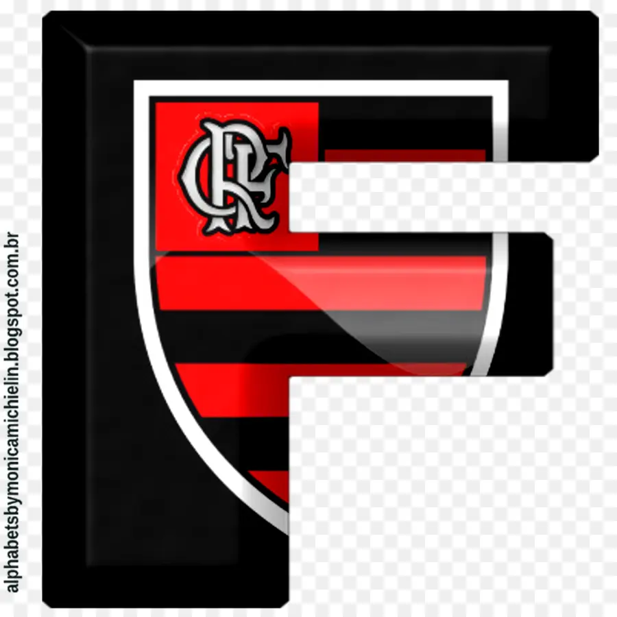 Letra P，Flamengo PNG