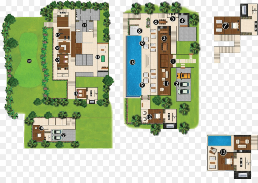 Villa，Piso Plano PNG