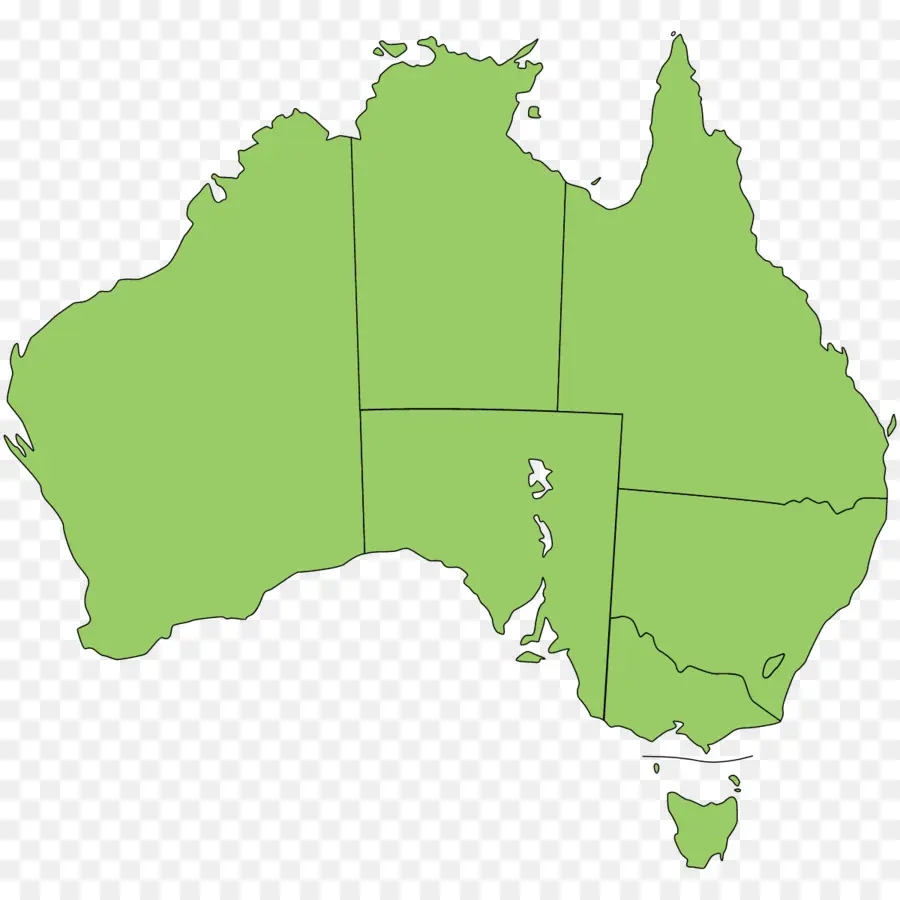 Mapa Da Austrália，País PNG