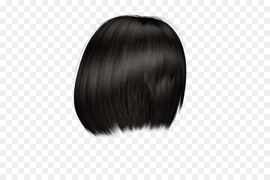 Cabelo Preto，Penteado PNG