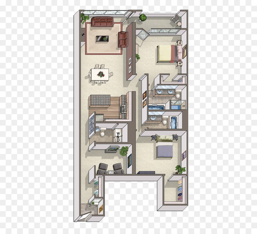 Piso Plano，Midtown Lofts PNG