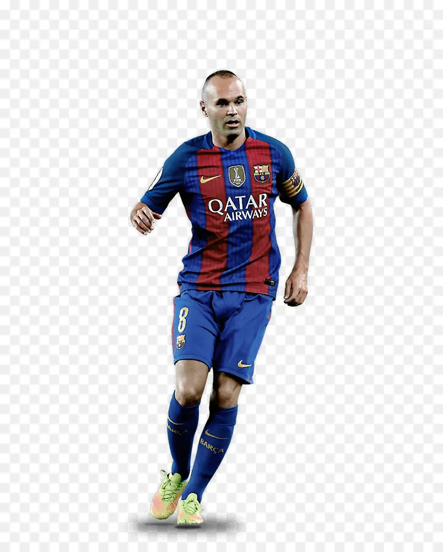 Andres Iniesta，O Fc Barcelona PNG