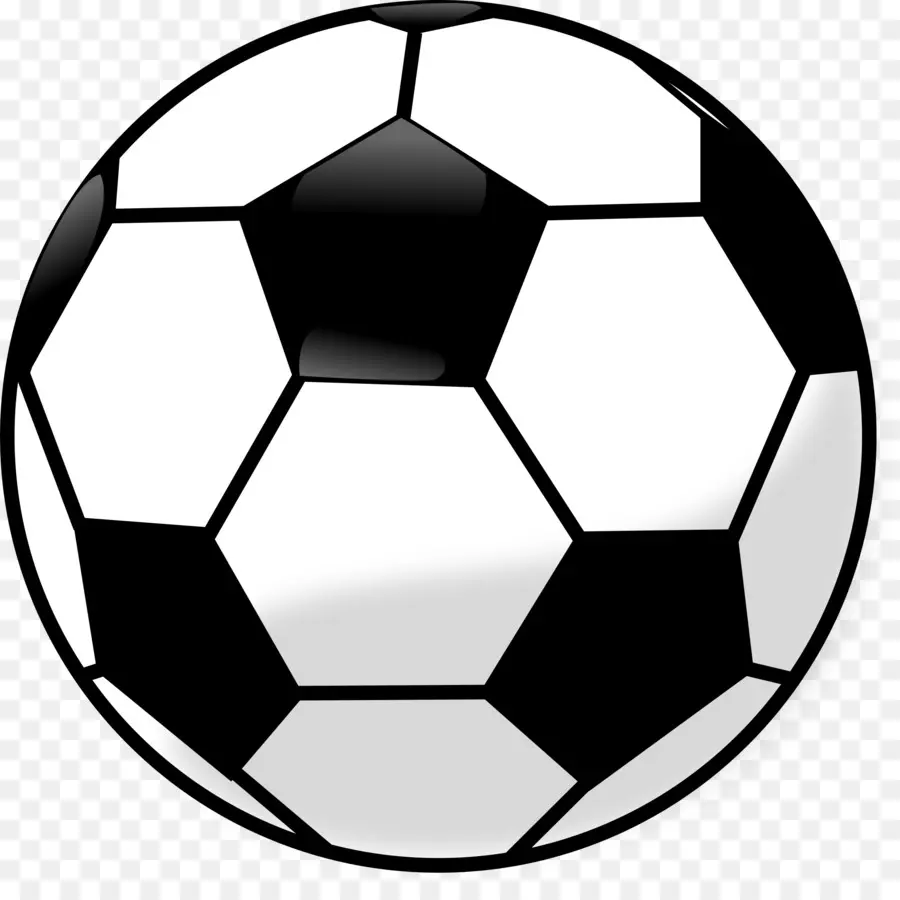 Bola De Futebol，Preto E Branco PNG