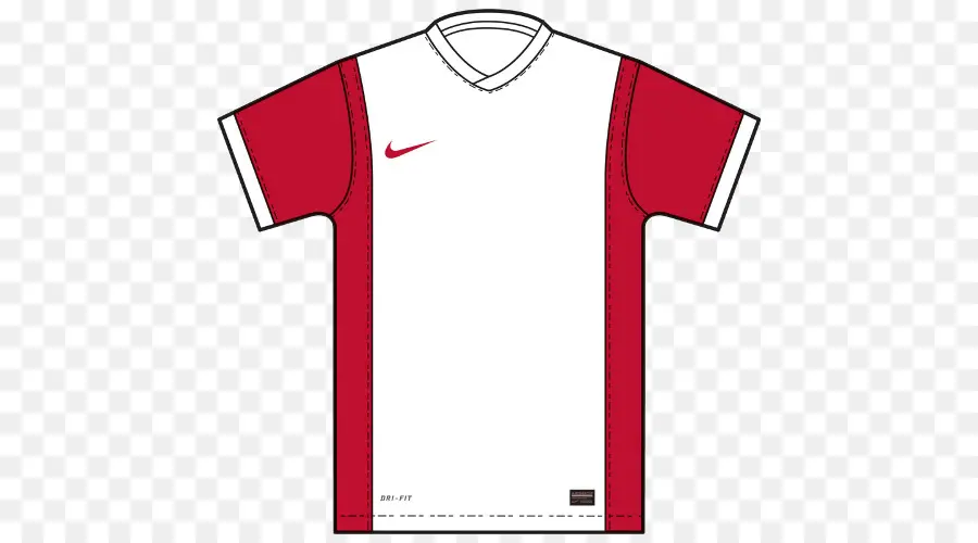 Camisola Desportiva Vermelha E Branca，Camisa PNG