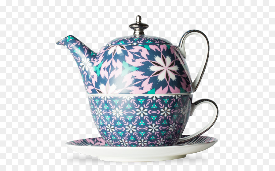 Bule Floral，Chá PNG