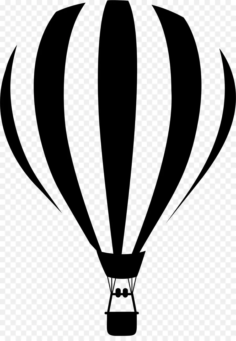 De Avião，Balão De Ar Quente PNG