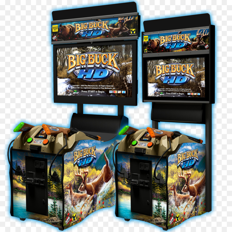 Big Buck Hunter，A Idade De Ouro Dos Jogos De Arcade PNG