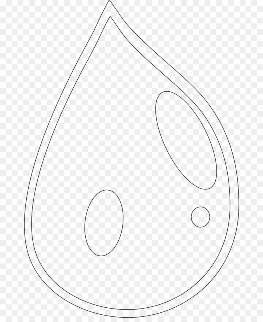 Gota D'água，Contorno PNG