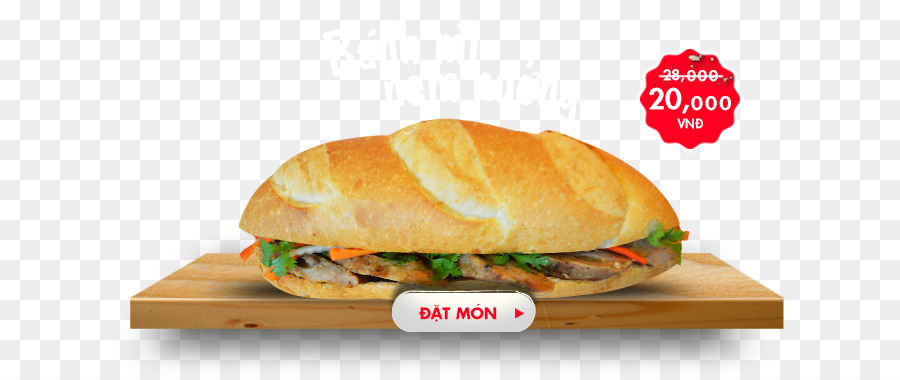 Sanduíche Banh Mi，Vietnamita PNG