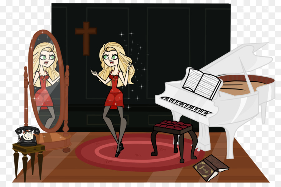 Piano，Desenho Animado PNG