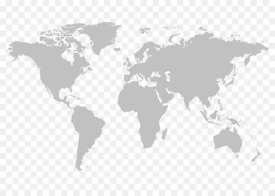 Mapa Mundial，Continentes PNG