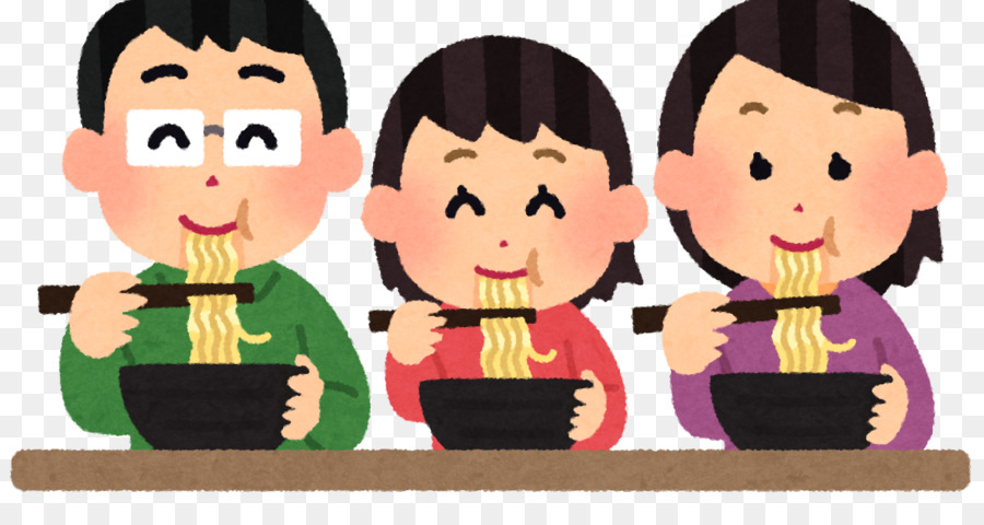 Pessoas Comendo Macarrão，Família PNG