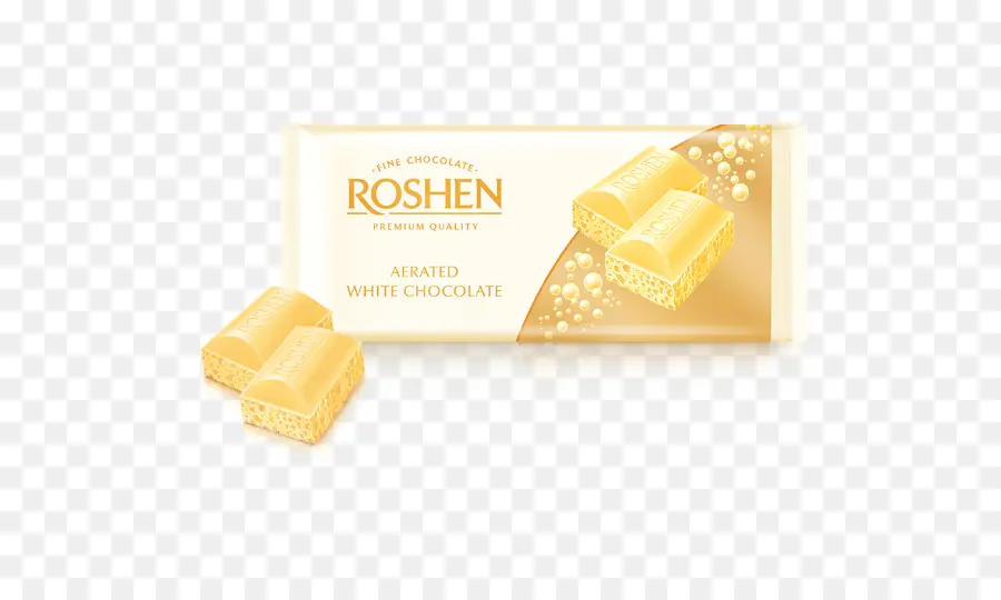 Chocolate Branco，Roshen PNG
