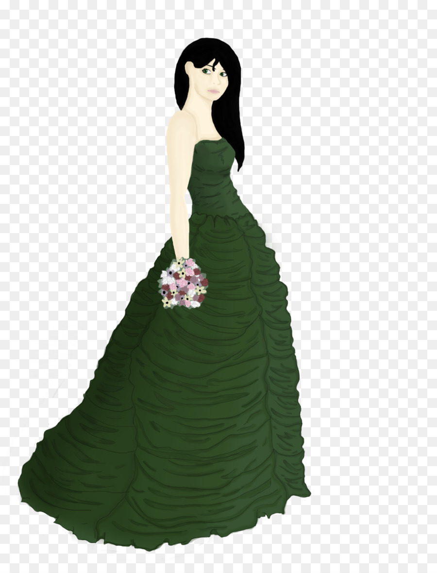 Figurino，Gown PNG