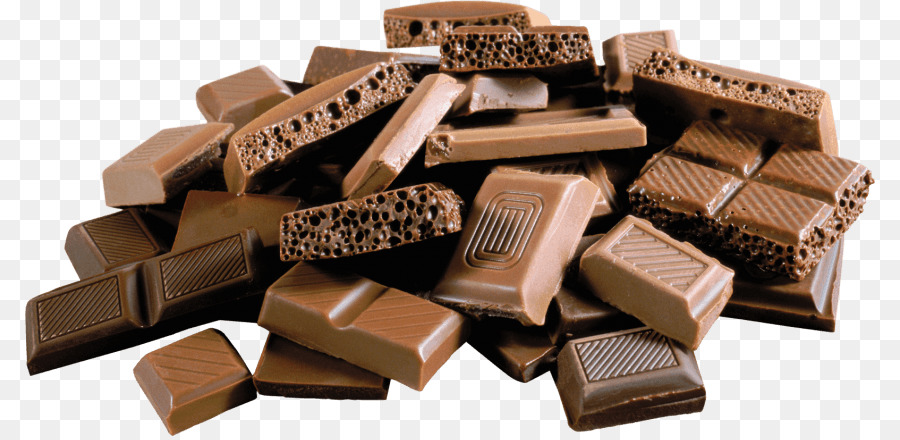 Pedaços De Chocolate，Doce PNG