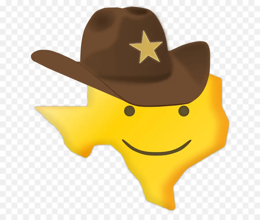 Mapa Do Texas，Chapéu De Vaqueiro PNG