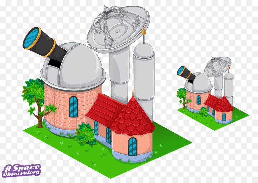 Observatório，Cartoon PNG