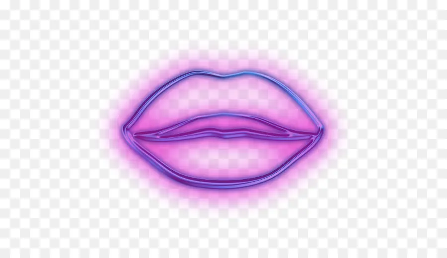 Lip，Neon PNG