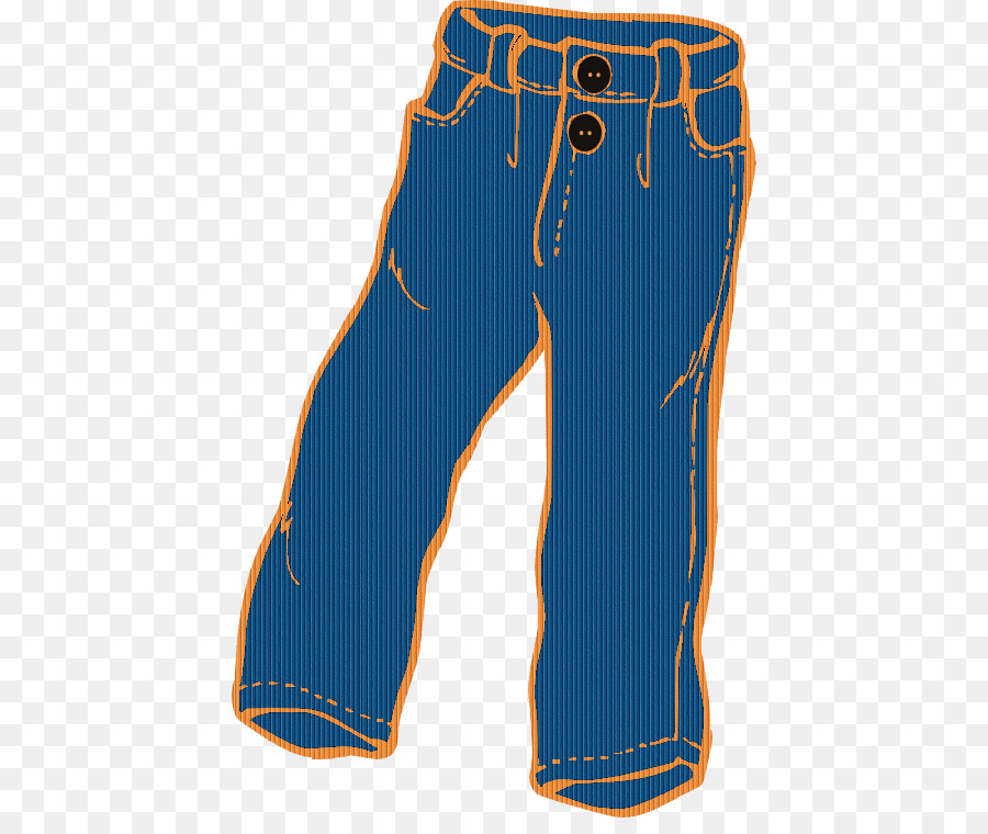 Jeans Azul，Calça PNG