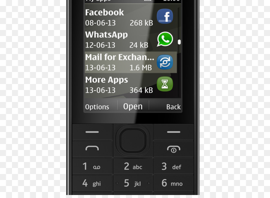 Nokia 208，Dual Sim PNG