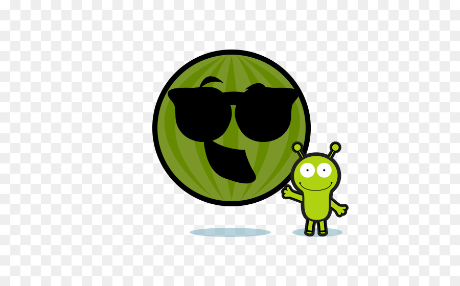 Smiley，Verde PNG