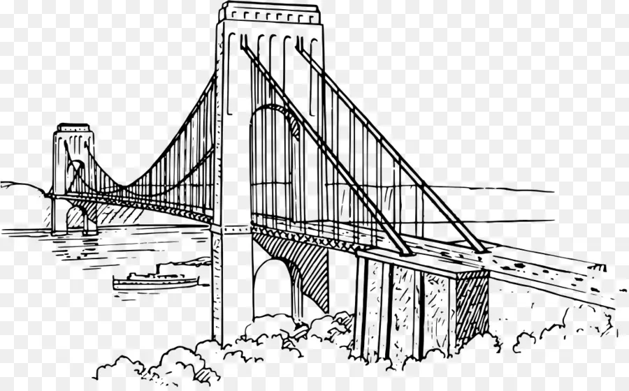 Ponte Do Brooklyn，Ponte Suspensa De Clifton PNG