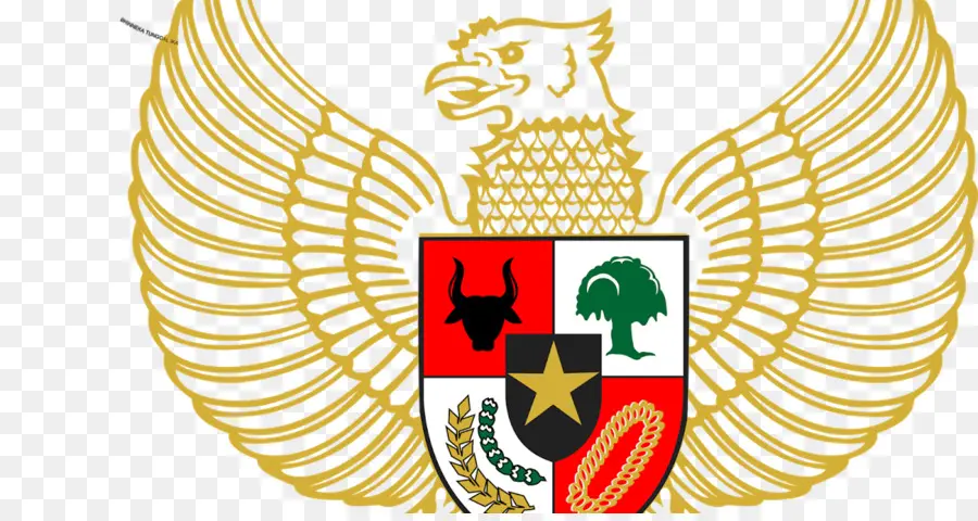 Indonésia，Emblema Nacional Da Indonésia PNG