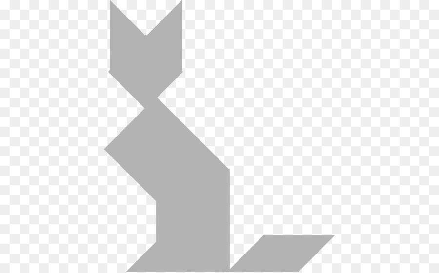 Tangram，Quebra Cabeça PNG