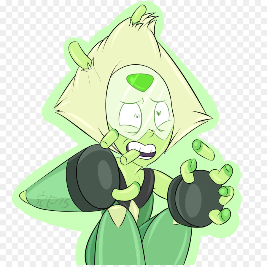 Personagem Verde，Animado PNG