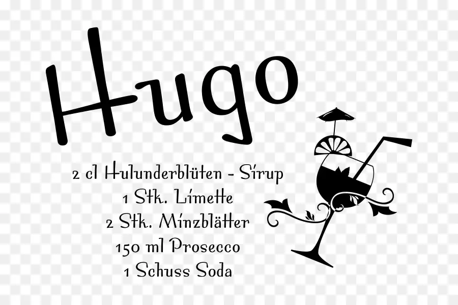 Receita Hugo，Ingredientes PNG