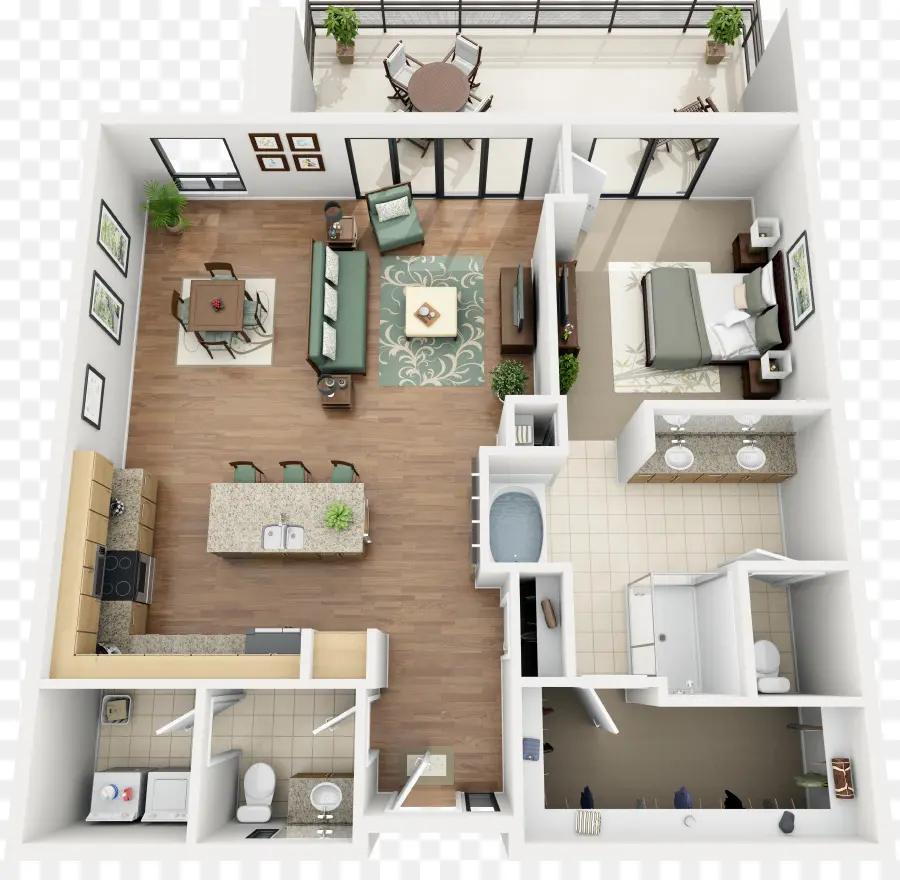 Layout Do Apartamento，Planta Baixa PNG