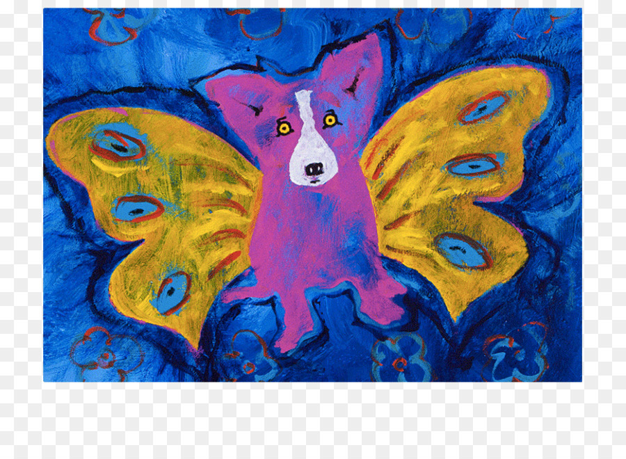 Pintura，Por Que é Cão Azul Azul PNG