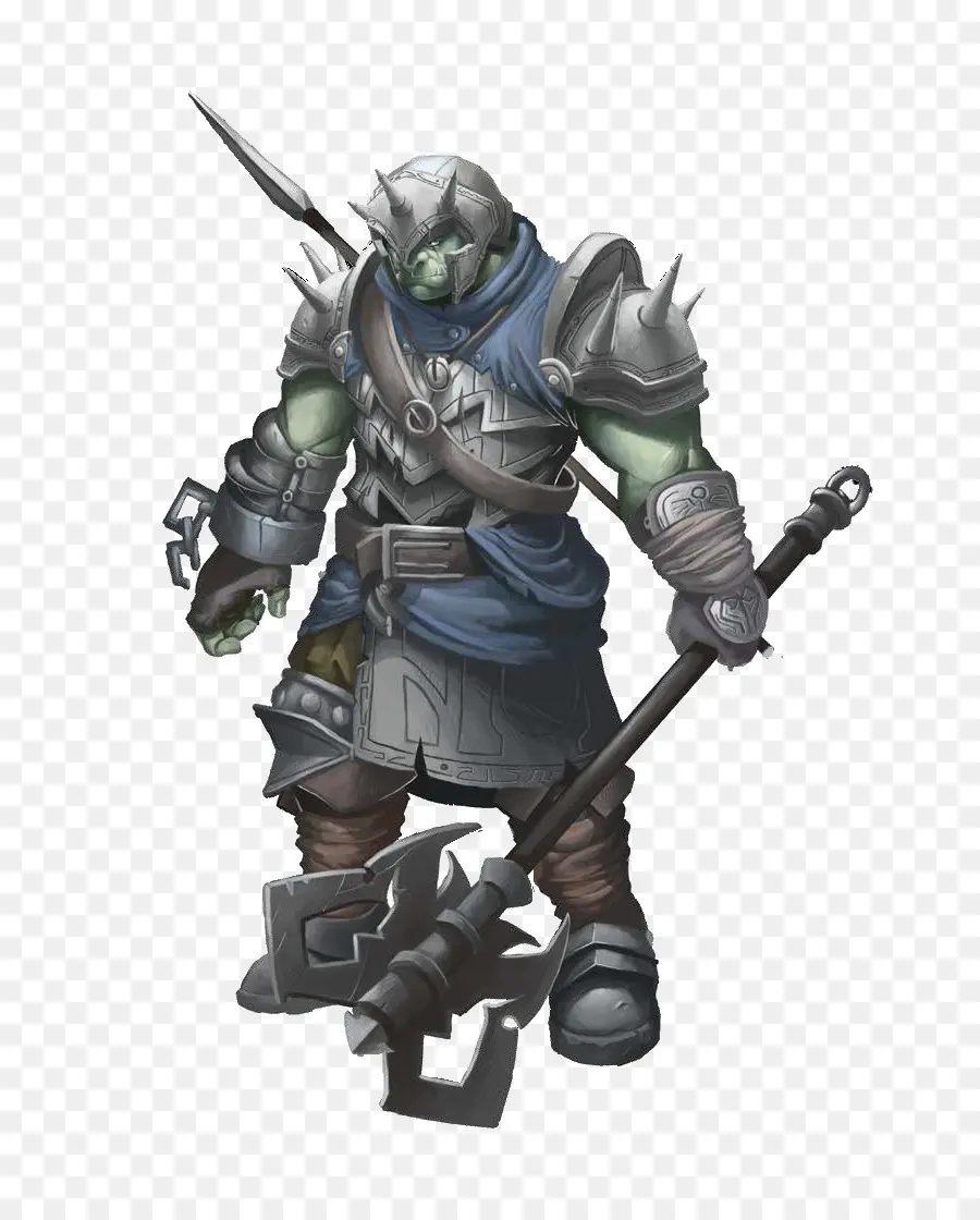 Guerreiro Orc，Fantasia PNG