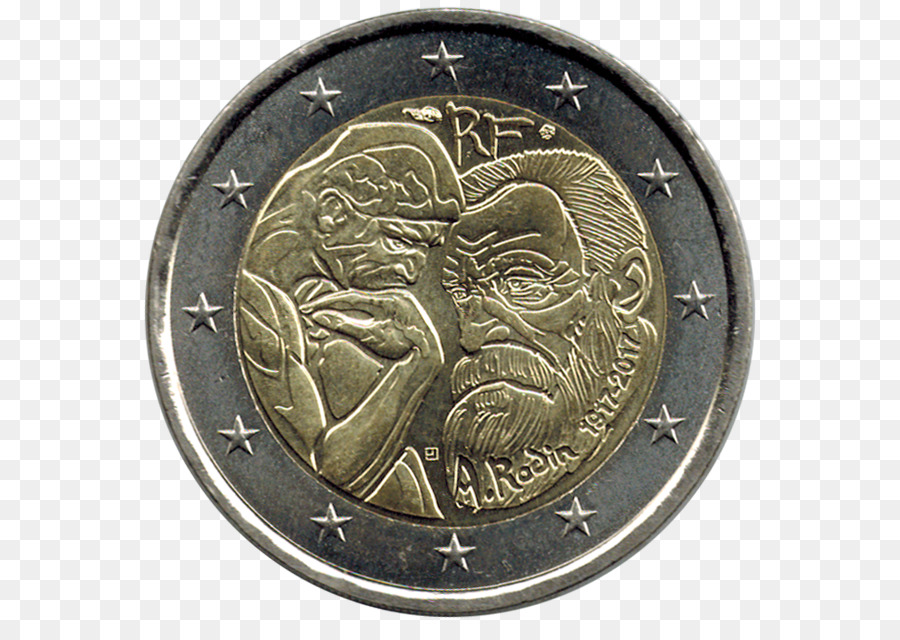 Moeda De Euro，Dinheiro PNG