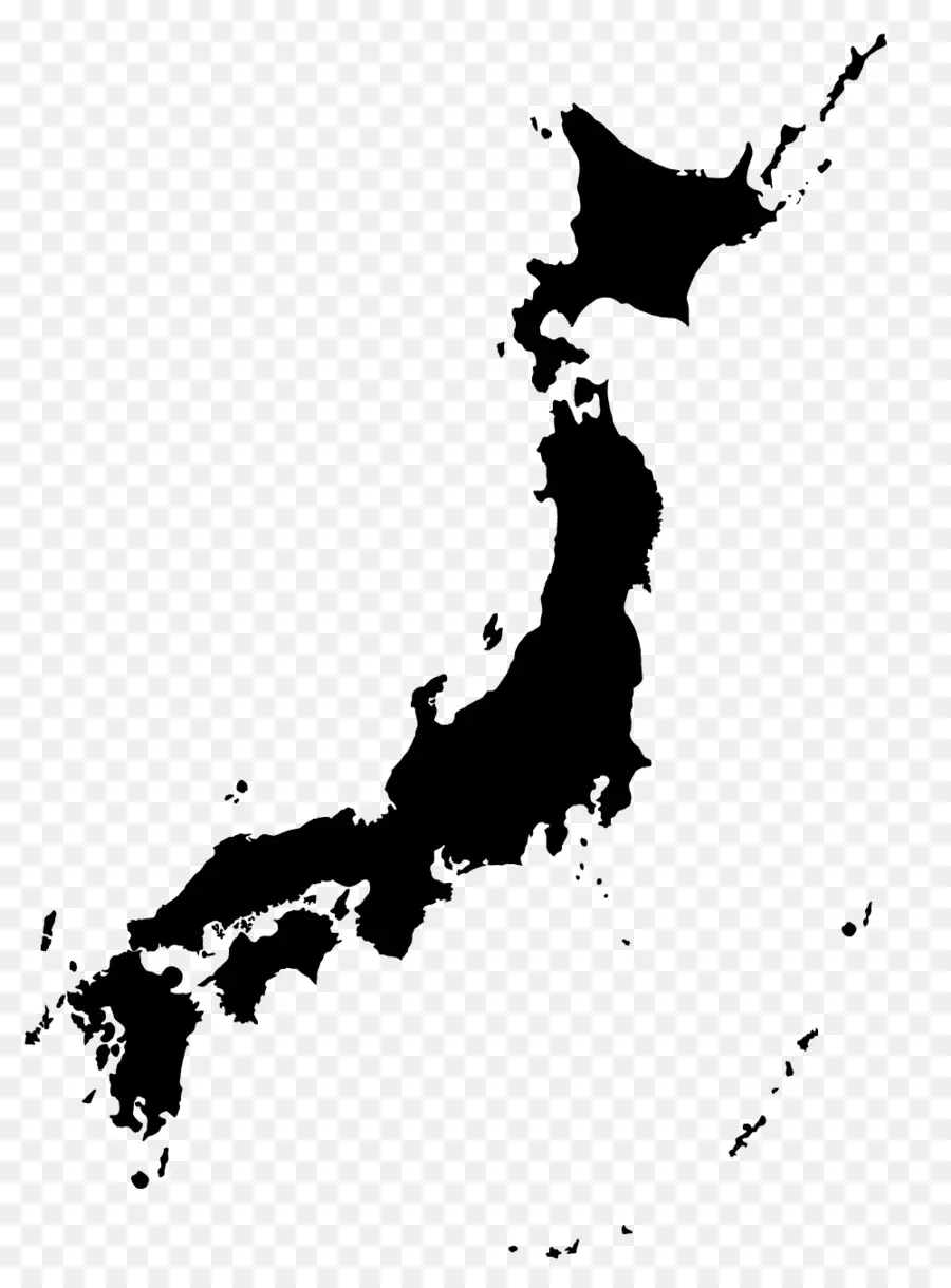 Japão，Mapa PNG