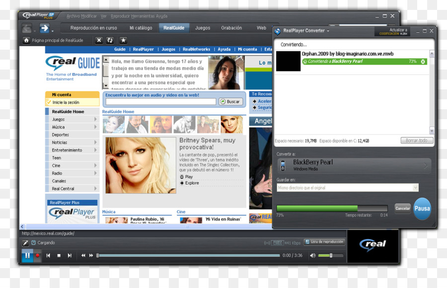 Programa De Computador，Realplayer PNG