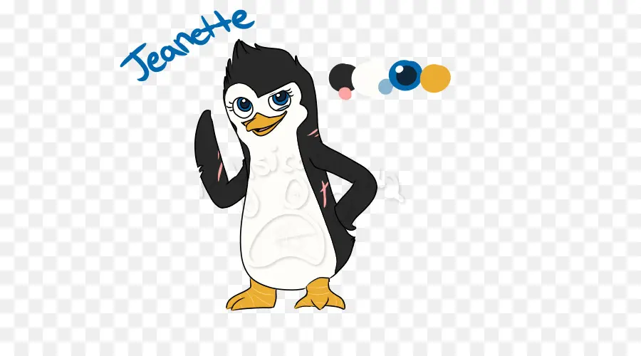 Pinguim，Personagem PNG