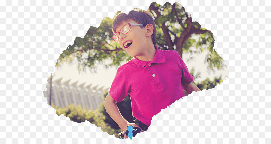 Menino Com óculos，Sorrindo PNG